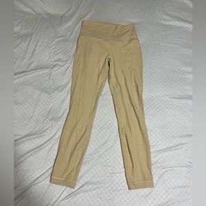 Lululemon tan leggings